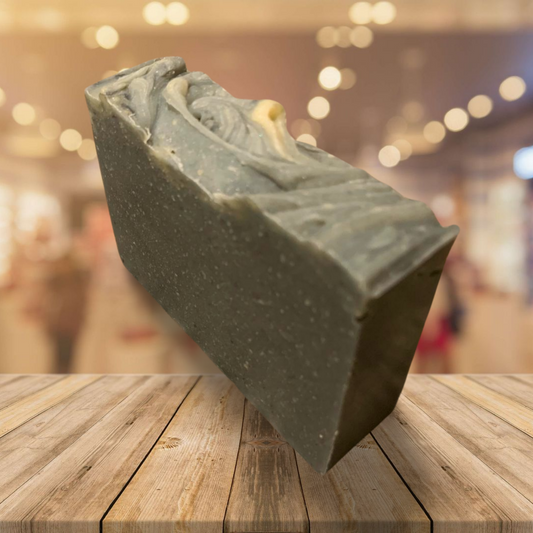 Black Glacier Bar Soap